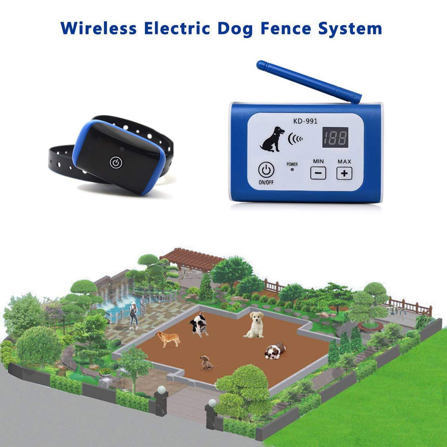 Wireless Electric Dog Fence System Outdoor Invisible Wireless Pet Fence