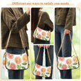 thumbnail image 4 of FORMRS Womens Shoulder Bag with Chain Strap Clutch Purse Cute Tote Handbag, Candy Orange, 4 of 7