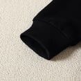 thumbnail image 2 of Gibobby Conjunto de pantalón para bebé Bebé recién nacido Bebé Unisex Imprimir Otoño Imprimir Pantalones de manga larga Sudadera con capucha Trajes Ropa(Negro,12-18 Meses), 2 of 5