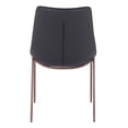 thumbnail image 4 of Silla de Comedor Kessa Muebles Magnus Negro 54 x 90 x 60 cm, 4 of 5