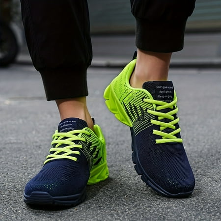 

Men s Blade Sneakers - Mesh Athletic Shoes - Breathable Lace-ups