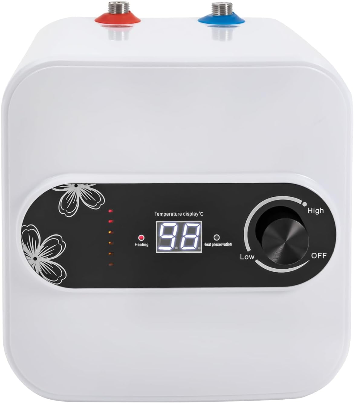 DENEST 1.5KW Instant Point of Use Hot Water Heater For RV Trailer Bathroom Under Sink