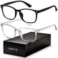 thumbnail image 1 of Gafas Gaoye Fashion Square unisex que bloquean la luz azul, 1 of 7