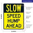 thumbnail image 3 of Slow Speed Hump Ahead Sign,, 3 of 8