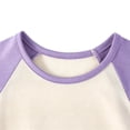 thumbnail image 5 of Vividxx Girls Dresses Long Sleeve Fall Dress Cute Casual Color Block Toddler Dress Kids Clothes 7-8 Years, 5 of 7