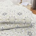 thumbnail image 5 of Hannah Linen Twin Quilt Set - Microfiber 3 Piece Down Alternative Design (Twin, Taupe Greyson), 5 of 5
