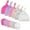 6 Pack Mixed Colors 2, variant on Cotton Infant Beanie Mitten Sets Knot Newborn Girl Cap Soft Baby Boys Girls Beanies Toddler boy winter Hats and Gloves 3 Sets for 0-6 Months