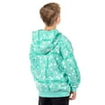 thumbnail image 2 of Minecraft Boys' Diamond Steve Allover Pixelated Design Big Kids Full-Zip Hoodie with Rubber Sword Zipper Pull, 2 of 5