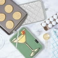 thumbnail image 5 of Yayeee Pot Holders Kitchen Heat Resistant with Pocket 7"x9.8" Cotton Oven Cooking Hot Pads, Lemon Glass, 5 of 7