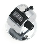 GOGO 6 PCS Tally Counter with Base, Bank Counter Desk Mount, Multiple-unit Metal Mechanical Counter Clicker