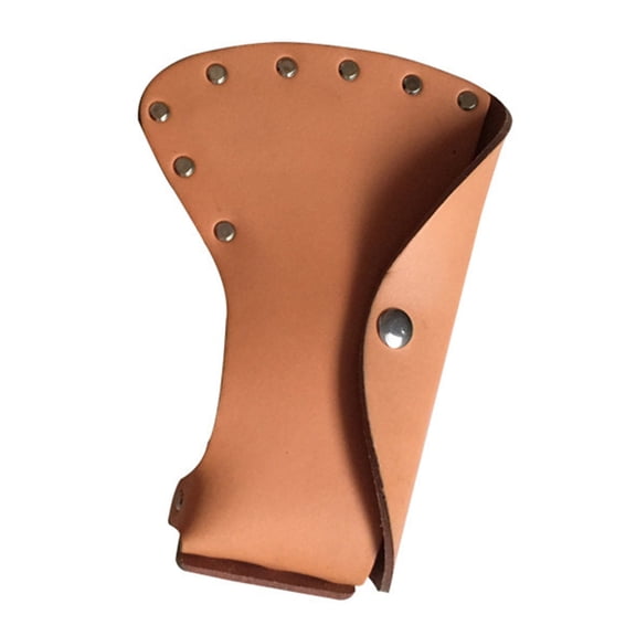 Heavy Duty Leather Hatchets Sheath Moisture Resistant Cover Sleeve for Axes Woodworking Camping Secure Blade Protective