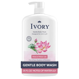 Ivory Mild and Gentle Body Wash Water Lily Scent