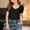 F-99Black, variant on ZHOGXU Big Kids Girls T Shirt Summer Short Sleeve V Neck Ribbed Solid Color Breathable Slim Fit Top For Casual Daily Wear,Beige,9-10 Years
