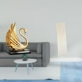 thumbnail image 2 of Lámpara De Papel Con Forma De Cisne, Escultura Artística Moderna, Acogedora Lámpara De Mesa Para Sala De Estar, Lámpara De Pie, Cubierta Para Gabinete, Decoración Del Hogar, Colección De, 2 of 8