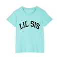 thumbnail image 1 of Mgmyaa T-Shirts à Manches Courtes pour Garçons et Filles, T-Shirts Graphiques d'Été pour Enfants, Col Rond, Imprimé Lettre Basique, Blouses 3-10 Ans, 1 of 4
