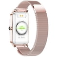 thumbnail image 3 of Reloj Inteligente Fralugio Zx19 Dorado Lujo Notificaciones de Redes Sociales, 3 of 4