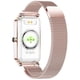 thumbnail image 3 of Reloj Inteligente Fralugio Zx19 Dorado Lujo Notificaciones de Redes Sociales, 3 of 4