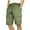 C-Olive Green, variant on Wyobmus Mens Cargo Sweat Shorts Comfortable Cotton Workout Shorts Elastic Waist Athletic Gym Shorts With 4 Pockets A-Olive Green