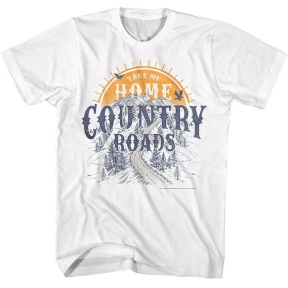 Take Me Home Country Roads Sunshine Logo White Shirts