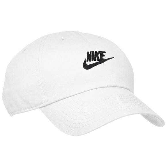 NIKE Sportswear Unisex H86 Futura Cap, White/White/Black, One Size