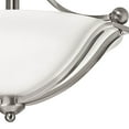 thumbnail image 4 of 4652BN-LED-Hinkley Lighting-Bolla - 23.25 Inch Inverted Pendant Etched Opal 48W LEDBrushed Nickel, 4 of 5