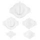 thumbnail image 4 of 5 moldes manuales para prensar masa de dumplings, lavables, de plástico, para hacer wontons., 4 of 5