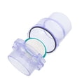 thumbnail image 4 of ColoMX Válvula de retención de plomería de PVC, válvula unidireccional transparente para tubería de agua, válvula de retención para prevención de reflujo en cocina y baño, 4 of 7