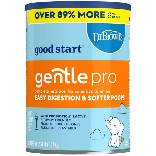 Dr. Browns, Good Start GentlePro Infant Formula with Iron, 38 oz.