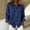 A1_Dark Blue, variant on Women's Plaid Button Down Collared Shirt Long Sleeve Gingham Checkered Blouse Dressy Casual Work Office Tunic Shirts Lightweight Loose Fit Boyfriend Tops Fall Going Out Outfits Pink S