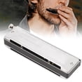 thumbnail image 4 of 12 Holes Harmonicas,  Air Tightness Full Tone Chromatic Harmonica  For Playing, 4 of 8