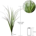 thumbnail image 4 of TETOU 8Pcs Artificial Plants, 18.1 inches Artificial Shrubs Wheat Grass Greenery, Fake Tall Grass Artificial Grass Plant for Outdoor Indoor Home Decor, 4 of 6