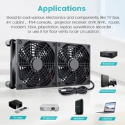 USB speed cooling fan, DC5V, 4cm x 8cm x 12cm x 14cm, suitable for computer case, cabinet, router and other fans.,24cm-55CFM