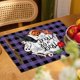 thumbnail image 4 of LXM09874 LXM09874 Juego de 4 manteles individuales de cocina, mantel para vajilla de Acción de Gracias, manteles decorativos de gnomo, posavasos de lino y algodón para bebidas, decoración, 4 of 5