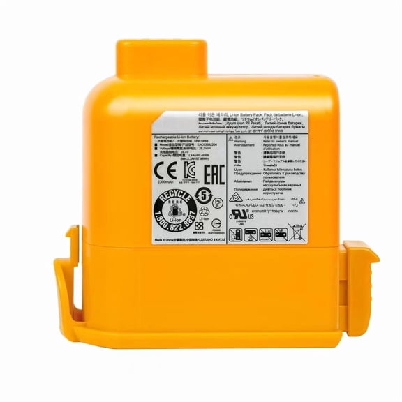 25.2V 2500mah for LG A9, A9 PLUS A905M A907GMS EAC63758601 A905RM vacuum cleaner battery