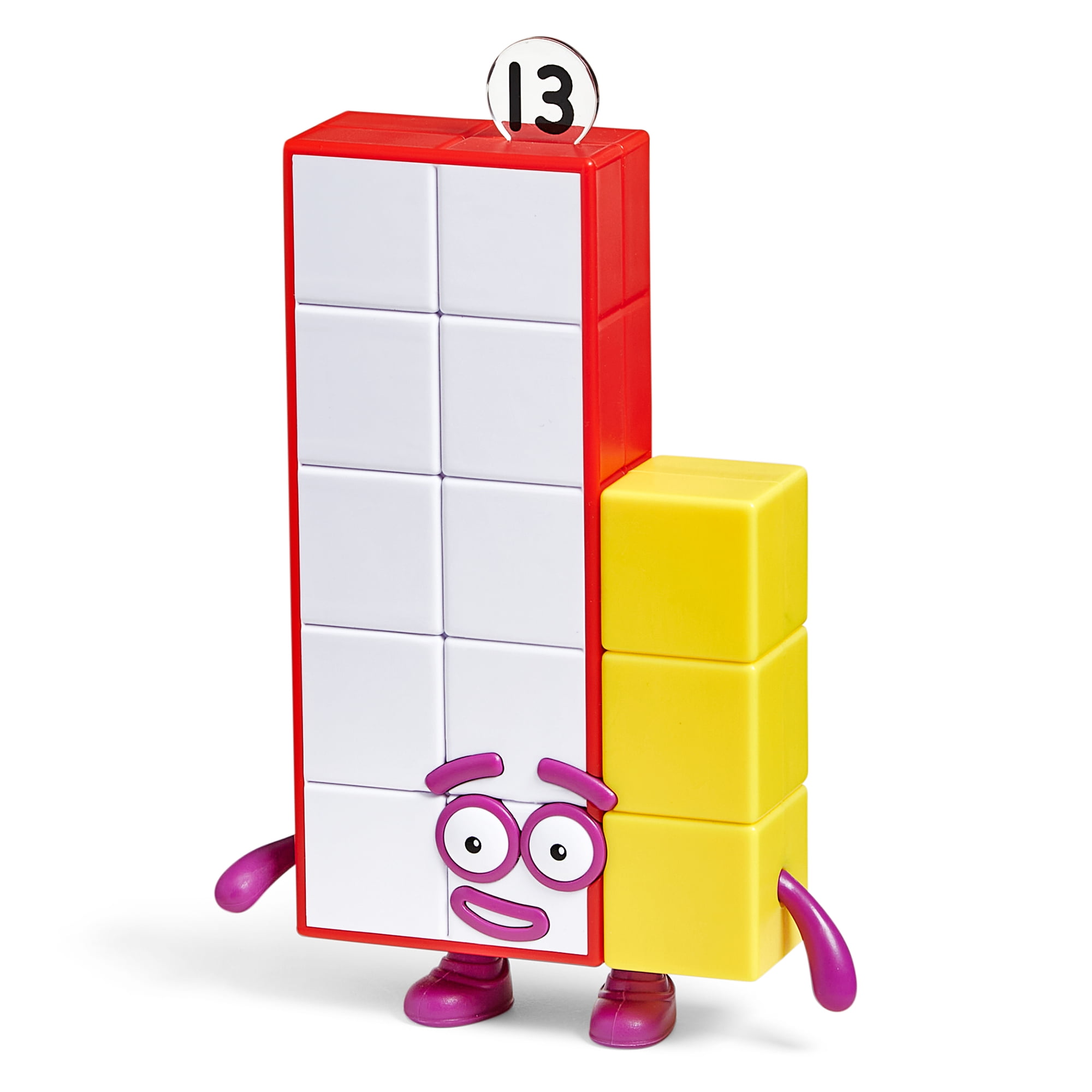 hand2mind Numberblocks Friends Thirteen and Fourteen Figures, Numbers for Toddlers, Math Toys for Kids 3-5, Small Figurines for Kids, Preschool Learning & Education Toys, Birthday Gifts for Kids