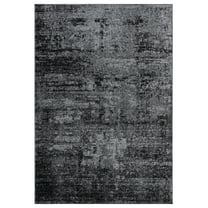 SAFAVIEH Adirondack Johna Abstract Area Rug, Black/Ivory, 4' x 6'