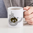 thumbnail image 4 of CafePress - The Silver Fox Mug - 11 oz Ceramic Mug - Novelty Coffee Tea Cup, 4 of 4