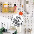 thumbnail image 6 of Triani 100Pcs Small S Hooks for Hanging 0.55" Metal S Shaped Hooks with Storage Box S Ornament Hooks for DIY Crafts Jewelry Key Chain Tags(Black), 6 of 7