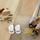 thumbnail image 4 of ColoMX 2 ruedas para puerta de ducha, rodillos, poleas para puertas corredizas de vidrio, ruedas para baño, piezas de repuesto DIY, 4 of 8