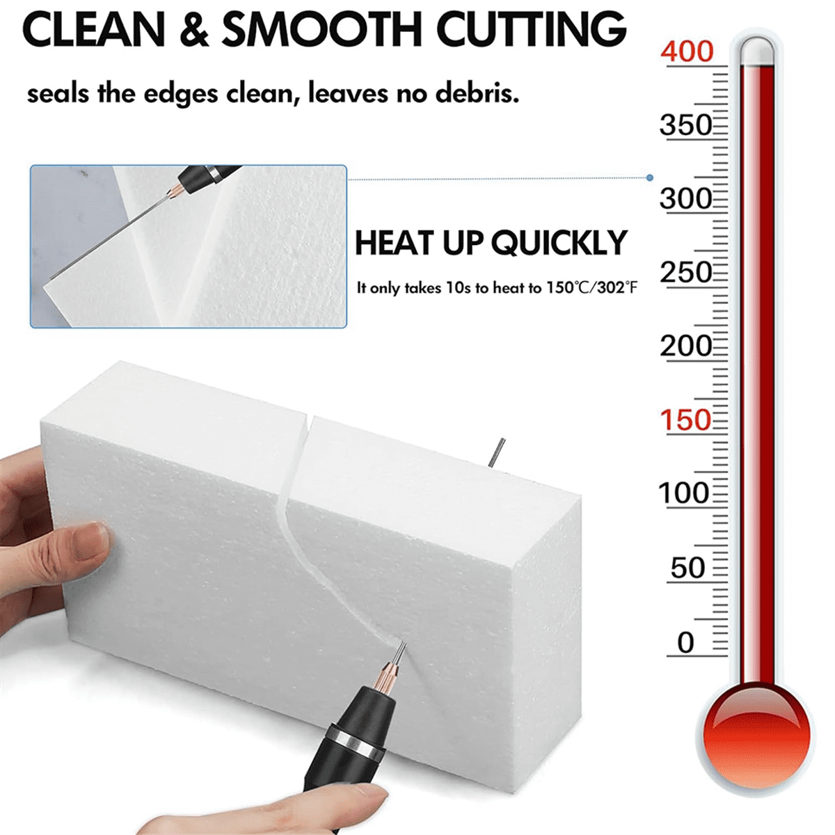 Foam Cutter Hot Wire Knife Foam Cutter Tool Set -Cutter Foam Board Cutter Foam Cutting Tool US Plug
