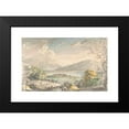 thumbnail image 2 of Johann Georg von Dillis 18x13 Black Modern Framed Museum Art Print Titled - View of the Monastery in Tegernsee Seen from the North-East (Late 18th-Mid 19th Century), 2 of 5