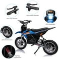 thumbnail image 4 of CazToi 36V 500W Kids Electric Dirt Bike 15.5mph Off-Road Motorcycle Motocross Bike for Kids 14+, 4 of 8