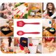 thumbnail image 5 of 2 Piezas - Juego de Utensilios de Cocina Resistente al Calor hasta 480°F - Juego de Utensilios de Silicona de Diseño Higiénico de Una Pieza, 5 of 5