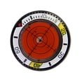 thumbnail image 4 of Golf Putting Green Reader Marcador de pelota de golf Marcadores de golf Nivel de burbuja redonda Ayuda de entrenamiento de golf para hombres y mujeres Naranja, 4 of 8