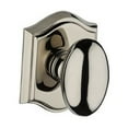 thumbnail image 6 of Baldwin Reserve HDELLTAR003 Half Dummy Ellipse Knob and Traditional Arch Rose Lifetime Brass Finish, 6 of 7