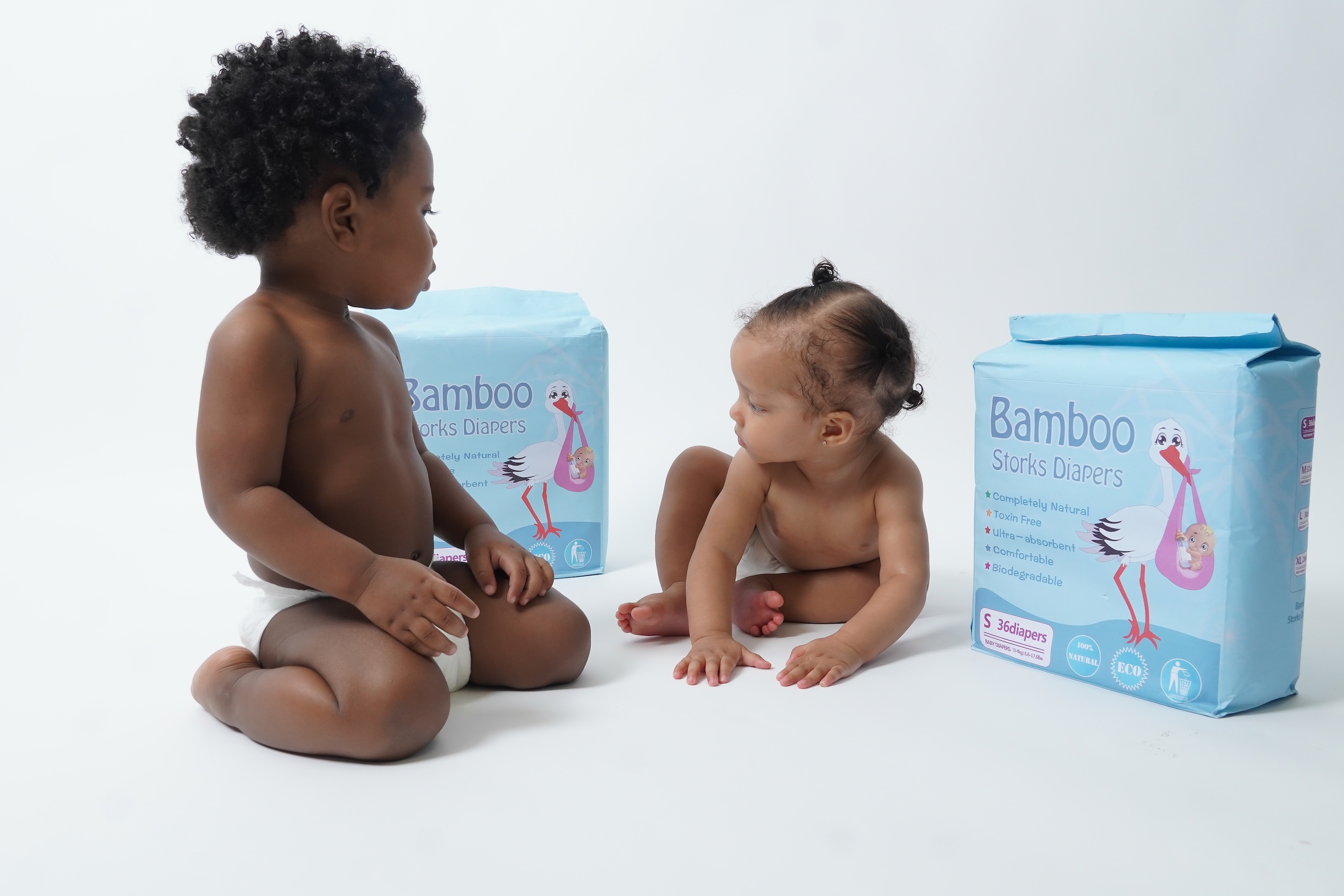 Pañales de bambú (talla pequeña) 2