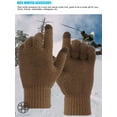 thumbnail image 6 of Luxtrada Mens Thermal Winter TouchScreen Gloves Full Finger Gloves Warm Winter Gloves, 6 of 11