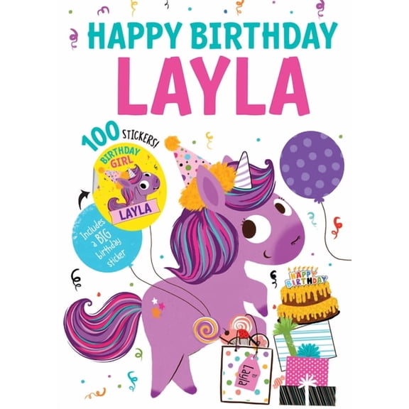 Happy Birthday: Happy Birthday Layla (Hardcover)