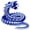 24, variant on 3D Printed Dual-Color Snake Decor with Open Mouth & Articulated   Desk Art for Office, Bookshelf, or Modern Interior Decor
