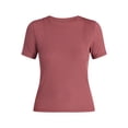 thumbnail image 6 of Avia Women's Ribbed T-Shirt with Short Sleeves, Sizes XS-XXXL, 6 of 6